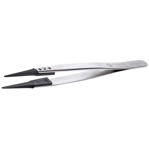 Ideal Tek 705.CF.IT Tweezers, ESD, Carbon-Fibre, 115mm, Scratch-Proof