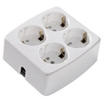 Kaiser IEC Mains Inlets & Outlets Multi-receptacle 624164