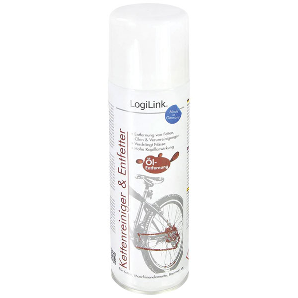LogiLink RP0020 Chain Cleaner 300ml Effective Bike Chain Degreaser
