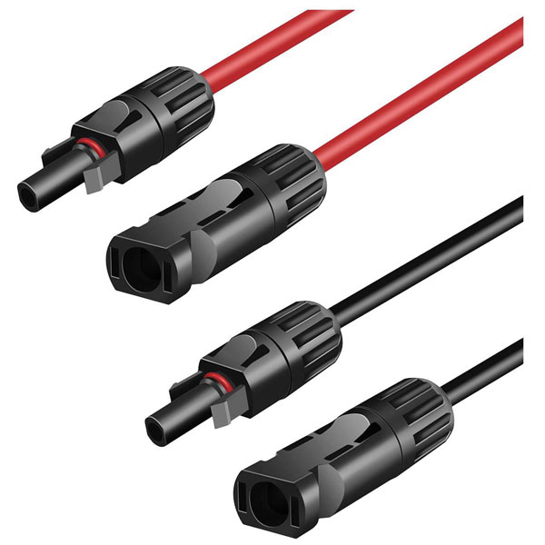 LogiLink PHC0100 MC4 Extension Cable 1m, UV-proof, flame-retardant