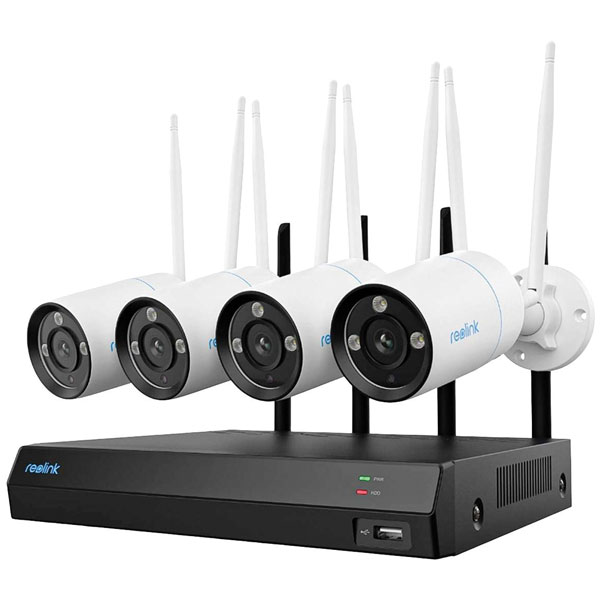 Reolink NVS8-12MD4 IP-CCTV Set 8-Ch 4 Cameras 4512x2512p LAN