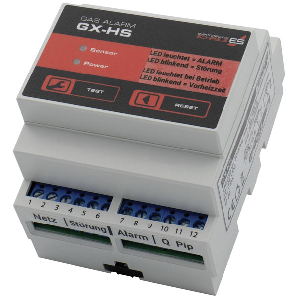 Schabus 400200 GX-HS Gas/CO Detector Mains-Powered Detects Various...