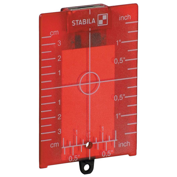 Stabila 16877 Target Plate Magnetic Holder Crosshair for Laser Ali...