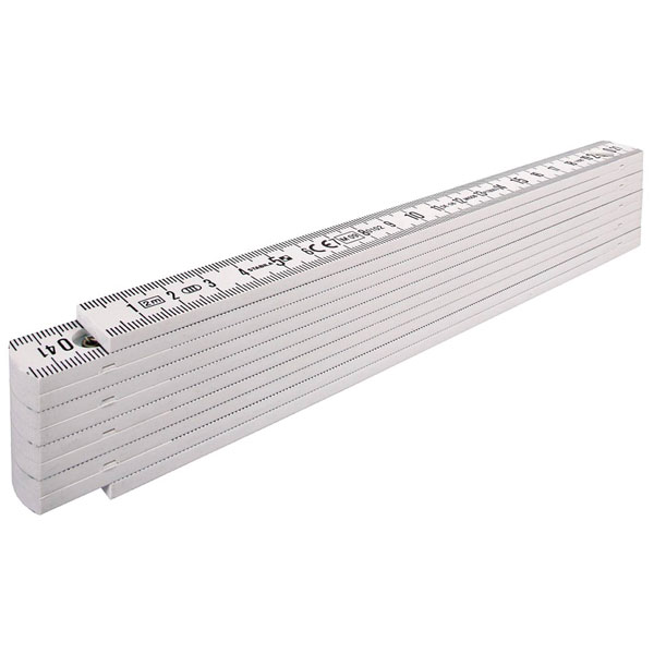 Stabila 01701 Type 1107 Yardstick 2m Folding Rule, Tough Joints, S...