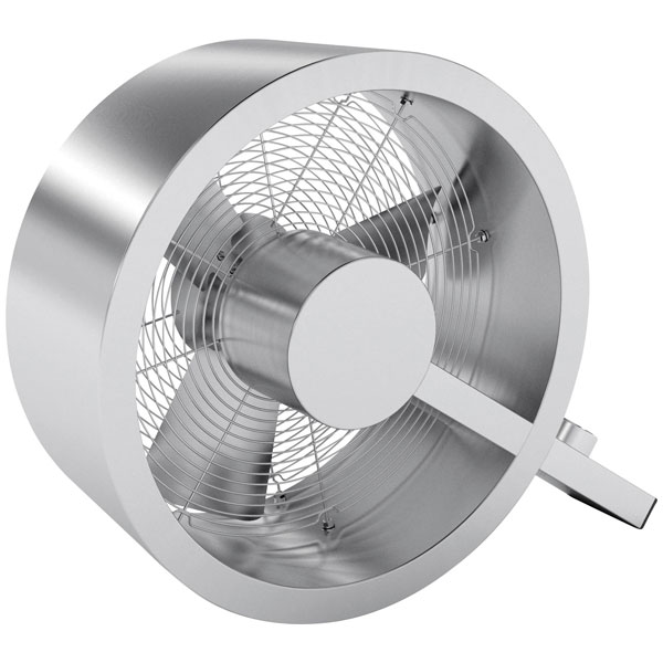 Stadler Form 13749 Q Floor Fan 40W Ø43cm Metal Brushed by Carlo Borer