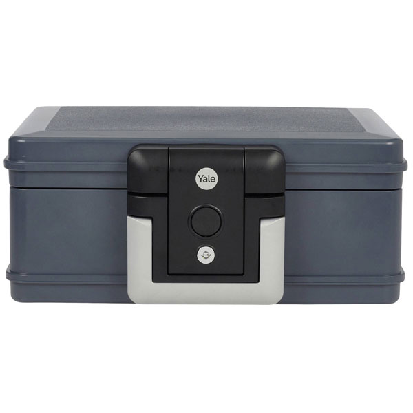 YALEYFWC/155/KB1 Fire-Waterproof Box Secure Safe, 1 pc, Key Access