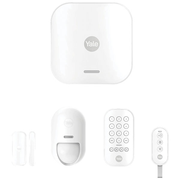 YALE AL-SK1-1A-EU Wireless Alarm System Kit, Easy Install, Secure