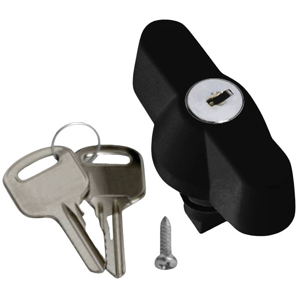 Boxexpert BXPPLOCKB Safety Lock Black Keyed Alike For Fleet Contro...