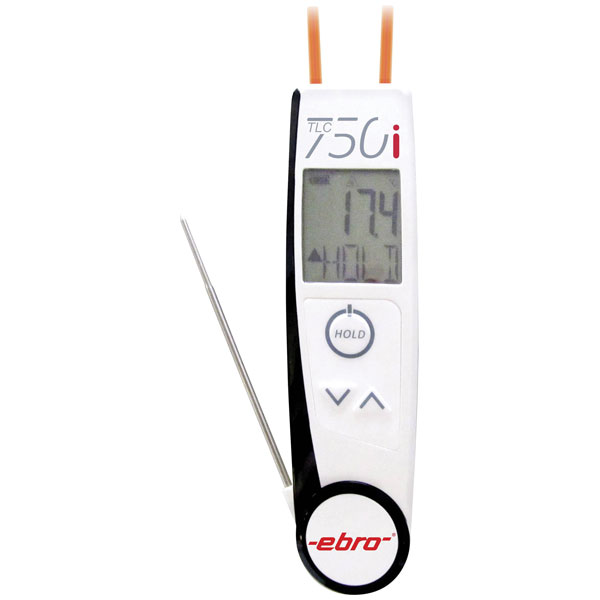 Ebro 1340-5736 TLC750i IR Probe Thermometer -50 to +250°C HACCP IP65