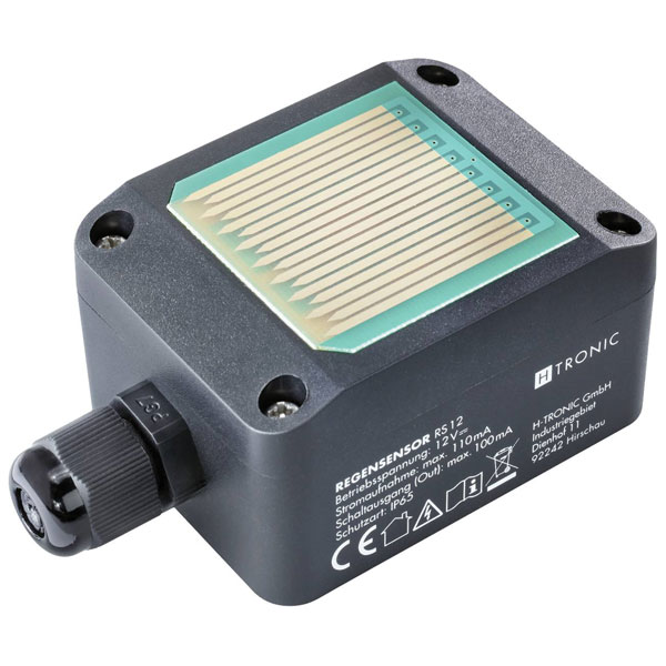 H-Tronic 1115275 RS 12 Rain Sensor: Automate awning/skylight control.