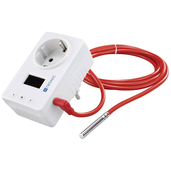 H-Tronic 1114770 TDR2004 Thermostat Controls Up To Two Circulating...