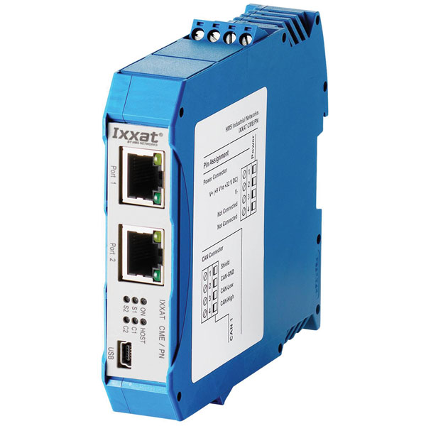 IXXAT 1.01.0261.02106 CME/PN Gateway PROFINET to CANopen Easy Config.