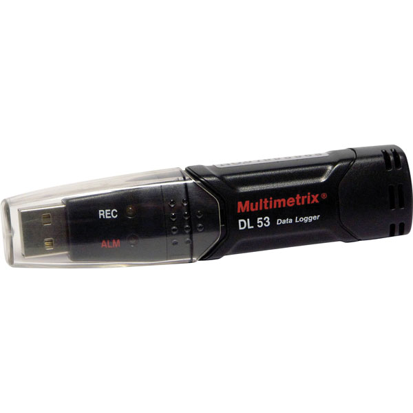 Multimetrix P06230801 DL 53 RH Temp & Humidity Logger -40 to 70°C ...
