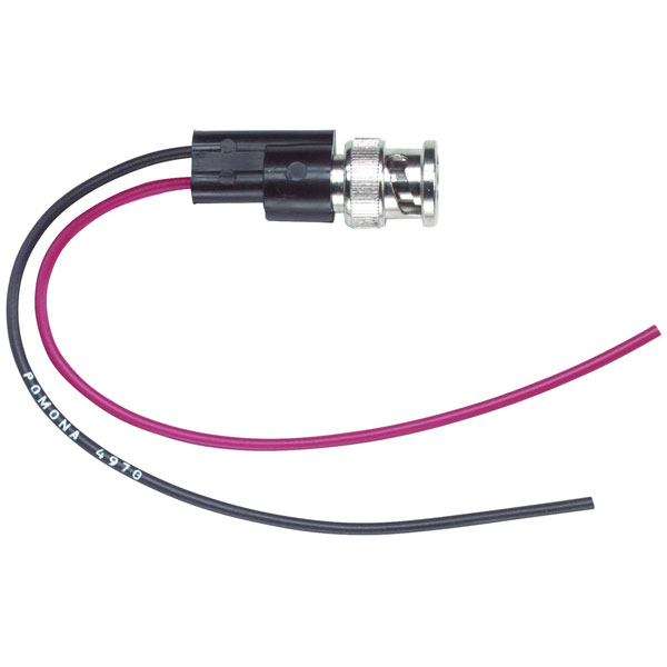 Pomona Electronics 4970 BNC Test Lead 20AWG with Gold-Plated Contact
