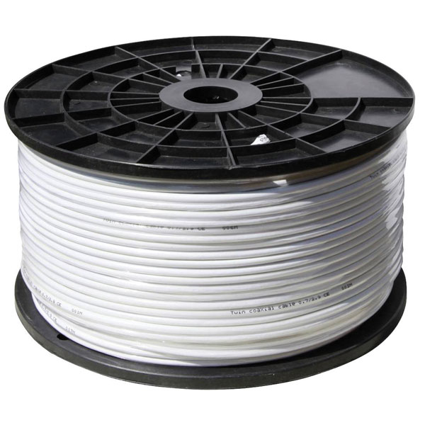 Shiverpeaks BS90-10001 Coax Cable 100m 6.90mm 75O 120dB White