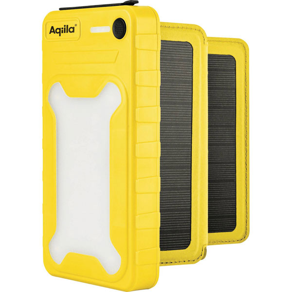 Aqiila AQPBPBIBS1SG973 Powerbird Solar Power Bank 6W 10000mAh, Rob...