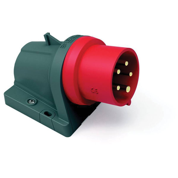 Bals 24675 INNOLINQ CEE Wall Plug 16A 5-Pin 400V IP44 Red RAL 3000