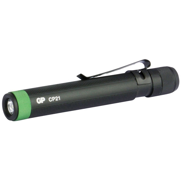 GP Discovery GPDISFLCP21BL812 Penlight 20 Lumen, 25m Range, IPX4, Clip