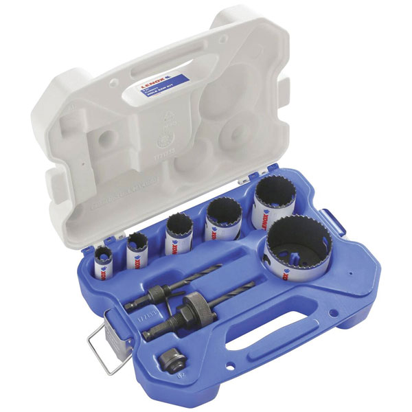 LENOX 1768436 Hole Saw Set 6 pieces Sizes: 19-68 mm Durable Steel