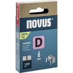 Novus Tools Hasps & Staples Flat crown 625697