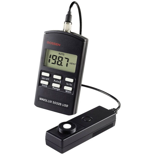 Gossen F503N MAVOLUX 5032 B USB Lux Meter 0.01-199900 lx Class B A...