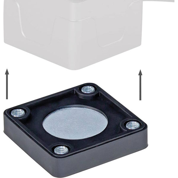 LED2WORK 220500-01 CENALED Magnetic Fastener Strong Adhesive Magnet