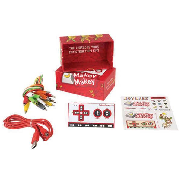 Makey Makey MMCE Touch Sensor Kit Safe No Shock Includes Wires & Clips