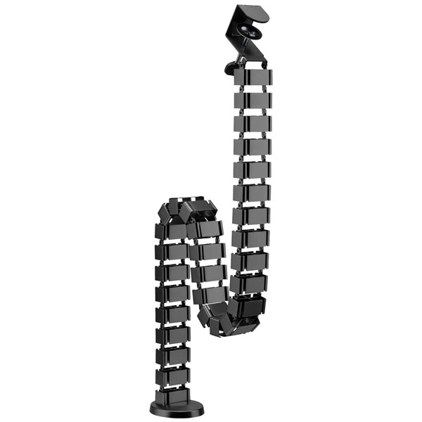 My Wall HZ44L Cable Bundle Clip Black 1piece Adjustable Cable Mana...