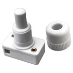 OMEG C1OORL060W2LW Pull Cord Switch 250V AC 1A On/Off Latch 22x12.3mm