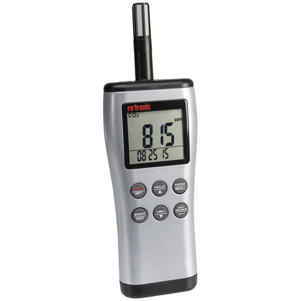 Rotronic CO2-Display Carbon Dioxide Detector 0-5000ppm Temp & Humidity