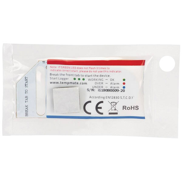 Template tempmatei1 Temperature Probe -20°C to +50°C LED Indicators