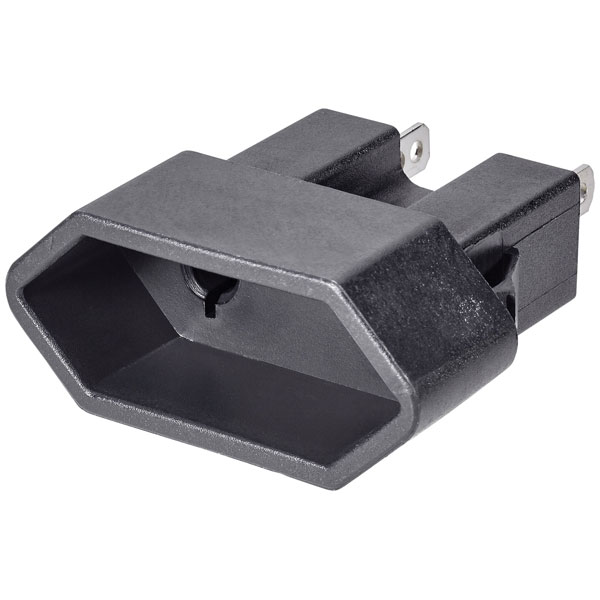 Weltron  Euro Connector 250V Black Plastic Ideal for Lighting Consoles