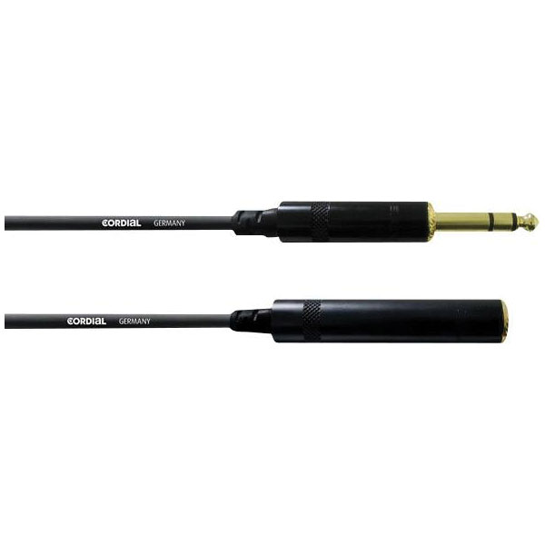 Cordial CFM 7,5 VK Audio Cable 6.35mm Jack 7.5m Extension