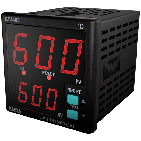 Enda ET4403-230 Temperature Sensor, +1 to +50°C, 48x48 mm, 1 piece