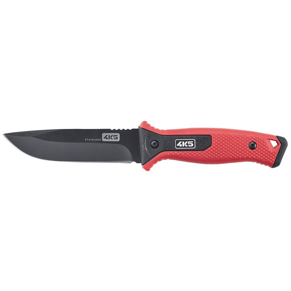 4K5 Tools 600.200A Fixed Knife Stainless Blade Red/Black 255 mm Length