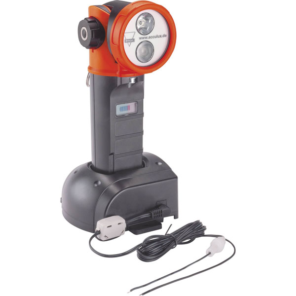 AccuLux 458581 HL25 EX Cordless Searchlight 210 lm Explosion-Protected