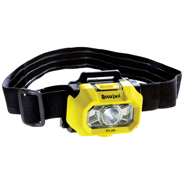 AccuLux DS 14 STL 1 EX Headlamp 174lm 100m Zone 0 Hazardous Use LED