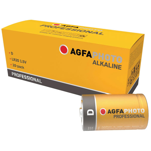 AgfaPhoto 110-821860 Ultra LR20 D Battery 1.5V 2 pieces Long Lasti...