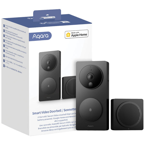 Aqara SVD-C03 G4 Video Doorbell AI Face ID HomeKit Alexa Google