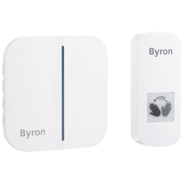 Byron DBY-23441 Hygiene Contactless Doorbell Wireless 100m Range