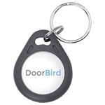 DoorBird 423860605 Transponder Key 10x Black/White for IP Door Systems