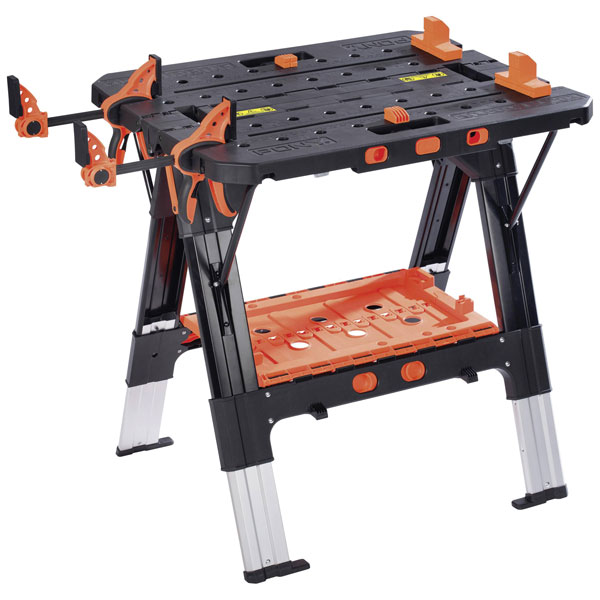 JORGENSEN M60Pro Mobile Workbench 2-in-1 Height Adjustable 635x787mm