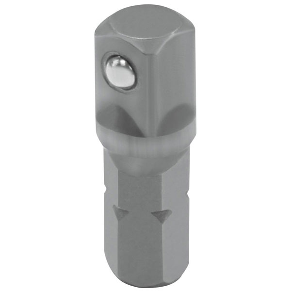 Matador 20840002 Bit Adapter 1/4" Drive with Hex & Spring Clip
