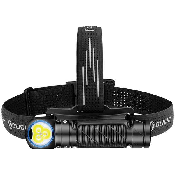 OLight 12807 Perun 3 Headlamp Rechargeable 3000lm LED 20-Day Battery