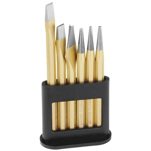 Rennsteig Werkzeuge R42100009 Chisel Set 6-Piece For Metal Double ...
