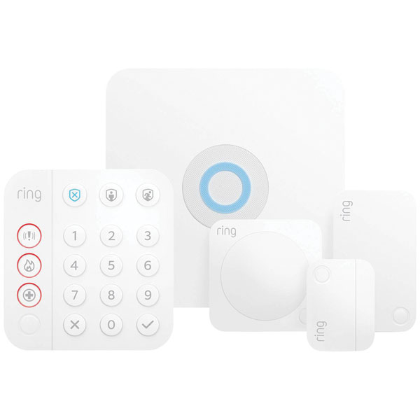 Ring 4K11SZ-0EU0 Alarm Kit 5-Piece Wireless Easy Self-Install Home...