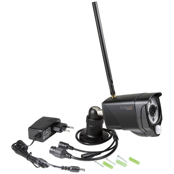 Technaxx 4882 TX-146 CCTV Camera 1-Channel 1080p WiFi Motion Detection