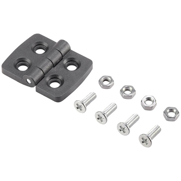 Basetech BT-1697227 Plastic Hinge 60x45x8mm Durable Reliable 1Piece