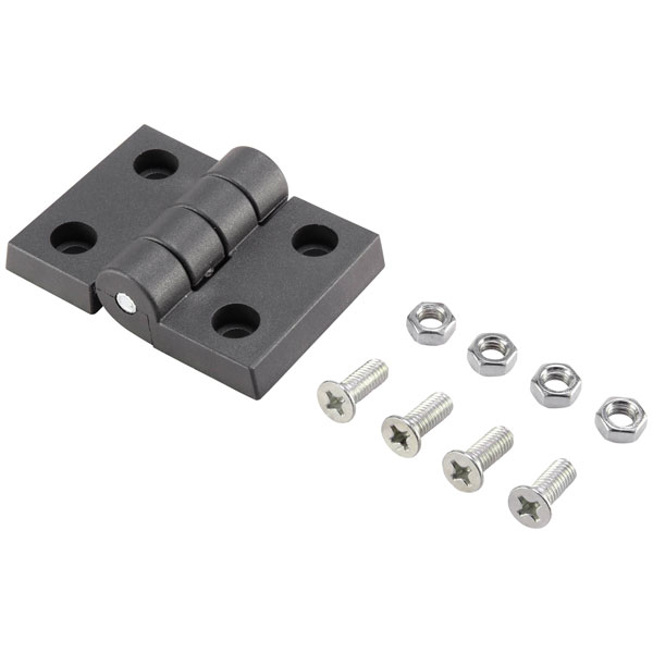 Basetech BT-1697229 Plastic Hinge 70x50x10mm Sturdy 1Piece