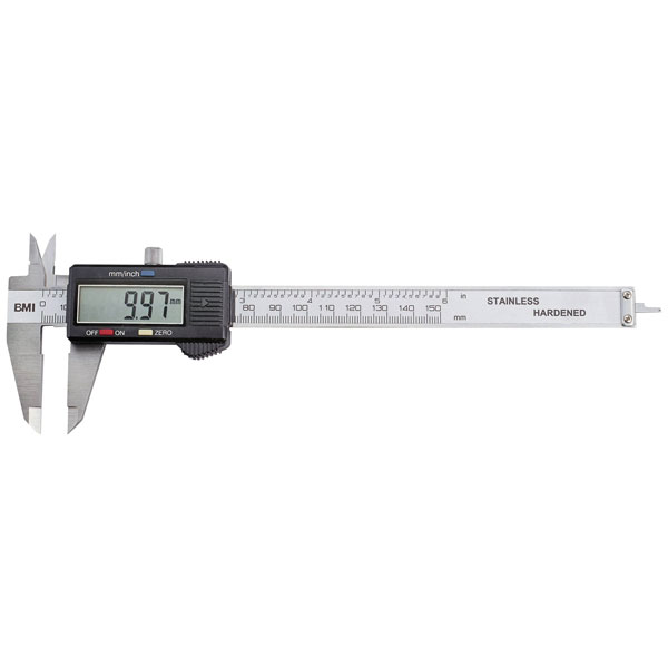 BMI 770200 Digital Caliper 200mm Precise Measurement Tool 1Piece